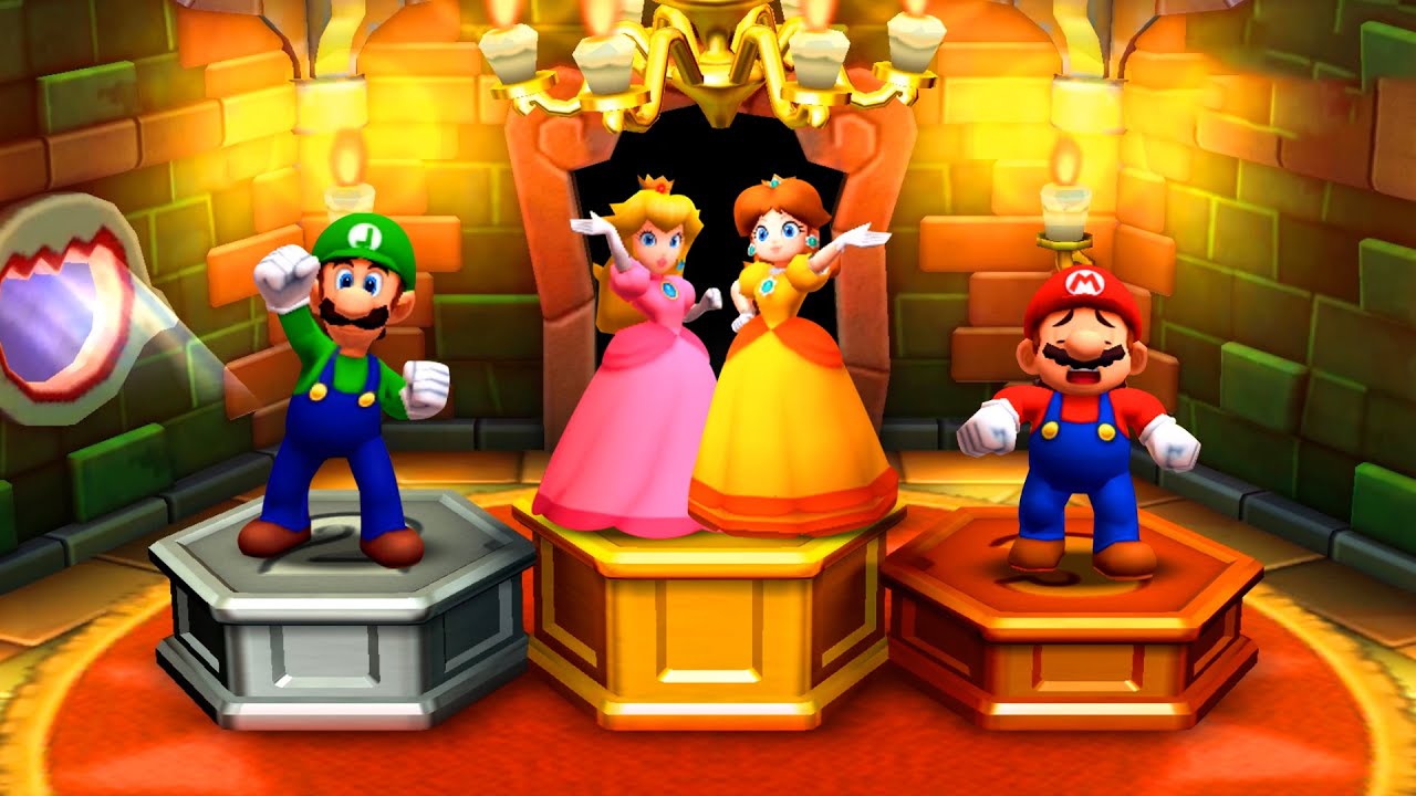【マリオパーティスターラッシュ】ピーチのバトルミニゲーム(CPU最強 たつじん)