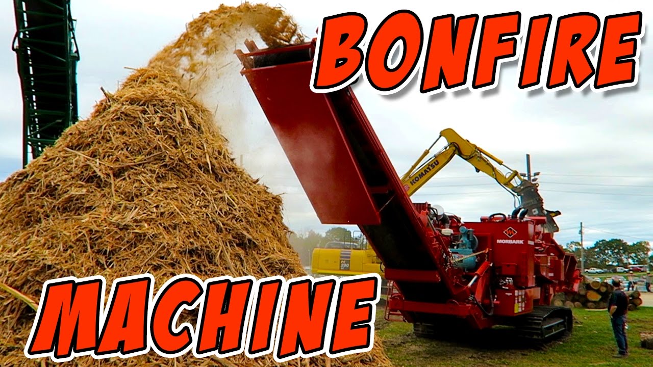 World's Largest BONFIRE MACHINE!