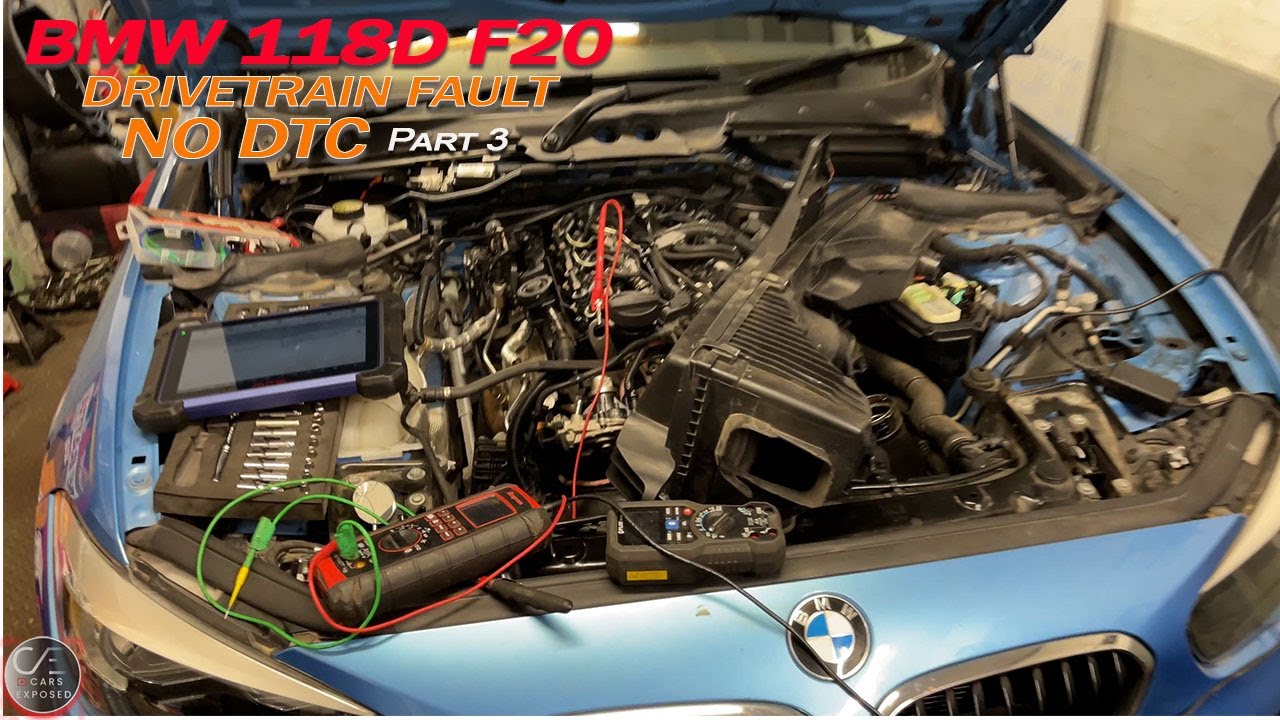 BMW 118D F20 Powertrain Stop Carefully NO Fault CODES Part3