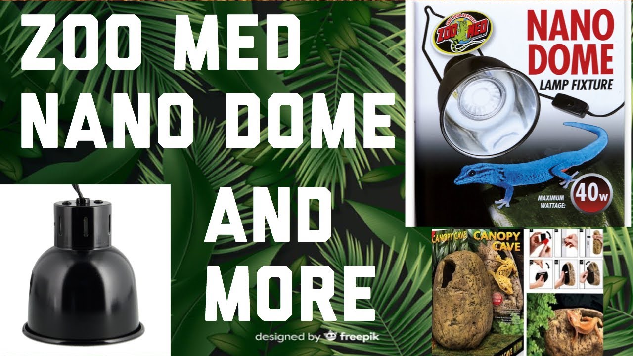SWELL REPTILES UNBOXING// zoo med nano dome light
