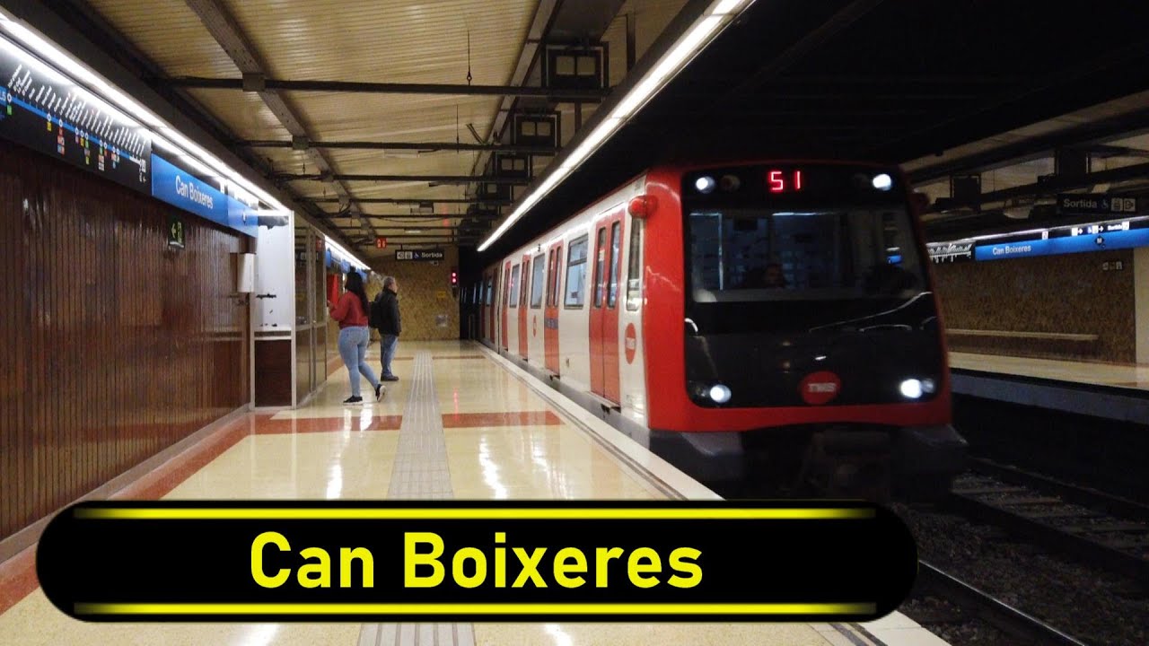 Metro Station Can Boixeres - Barcelona 🇪🇸 - Walkthrough 🚶