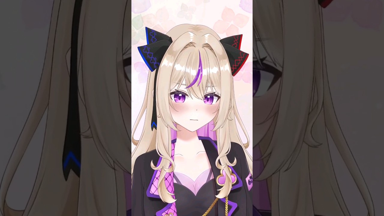 新しい髪の毛お披露目❤　 　#shorts  #vtubar  #新人vtuber