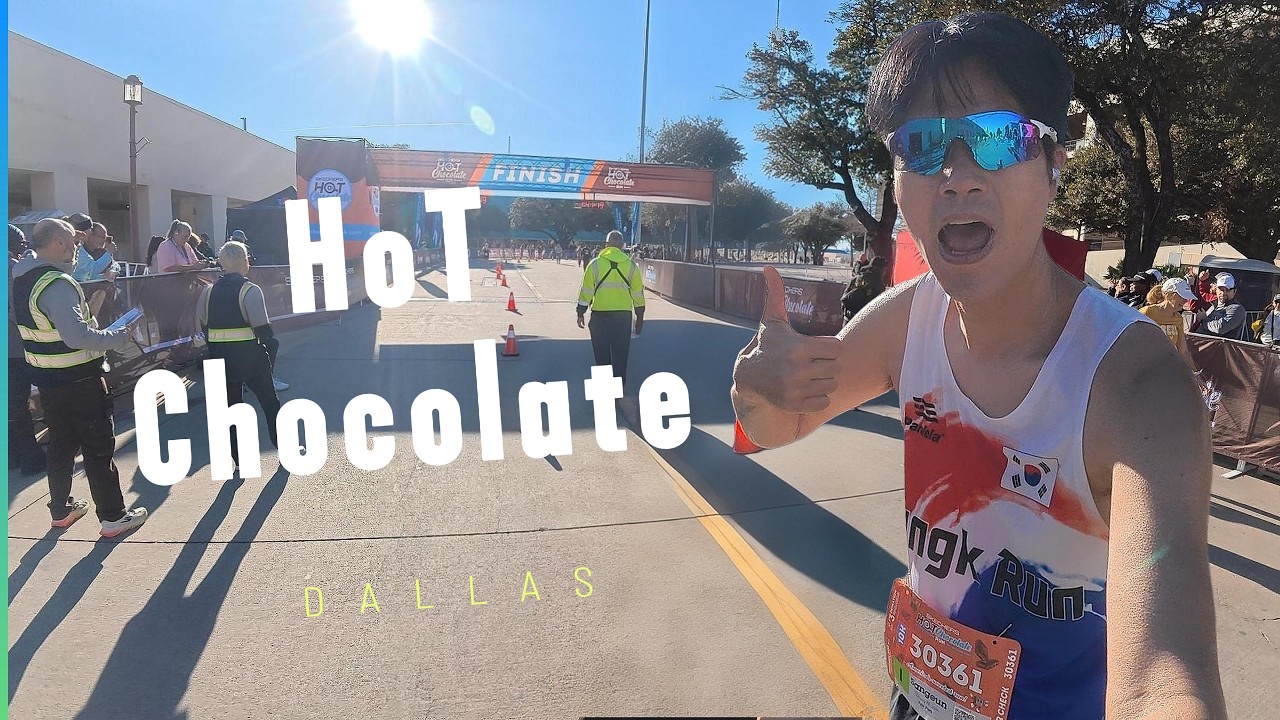 첫 해외마라톤 도전기 달리면서 즐기는 핫초코! Dallas Hot Chocolate Run 2026