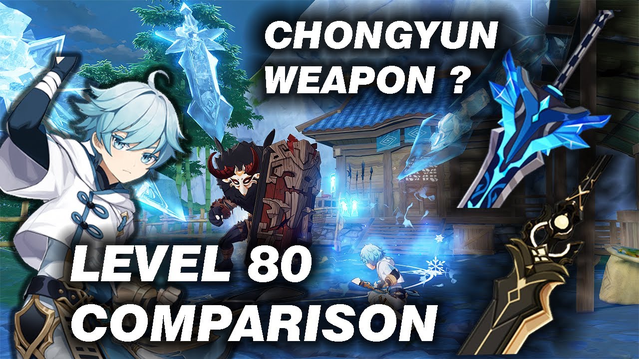 Snow-Tombed Starsilver VS Prototype Archaic (Level 80 comparison) | Chongyun Genshin Impact