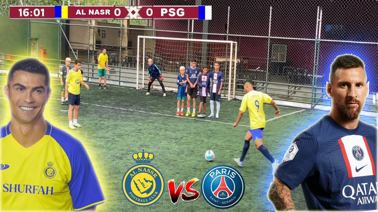 PSG x AL NASSR O DUELO FINAL ENTRE MESSI E CRISTIANO RONALDO &lsaquo; Rikinho &rsaquo;
