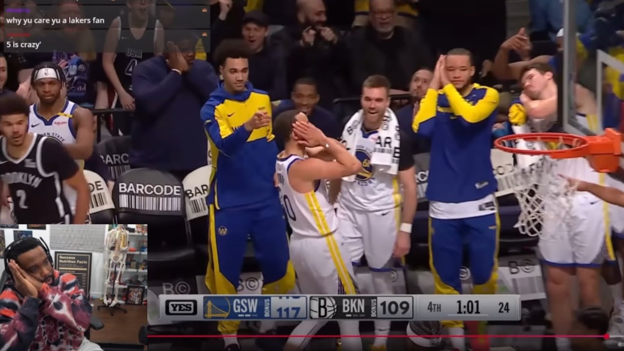 CashNasty Reacts To WARRIORS at NETS | FULL GAME HIGHLIGHTS | March 6, 2025