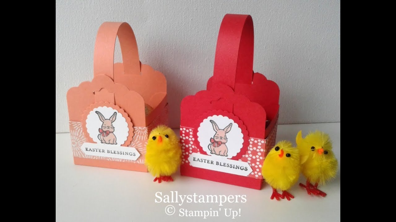 Scalloped Tag Easter Bag