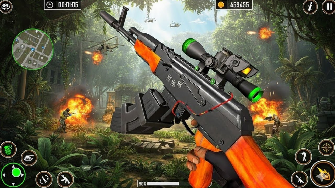 Gun Strike FPS Shooting Game - Banduk Wala Goli Wala Game - Android GamePlay
