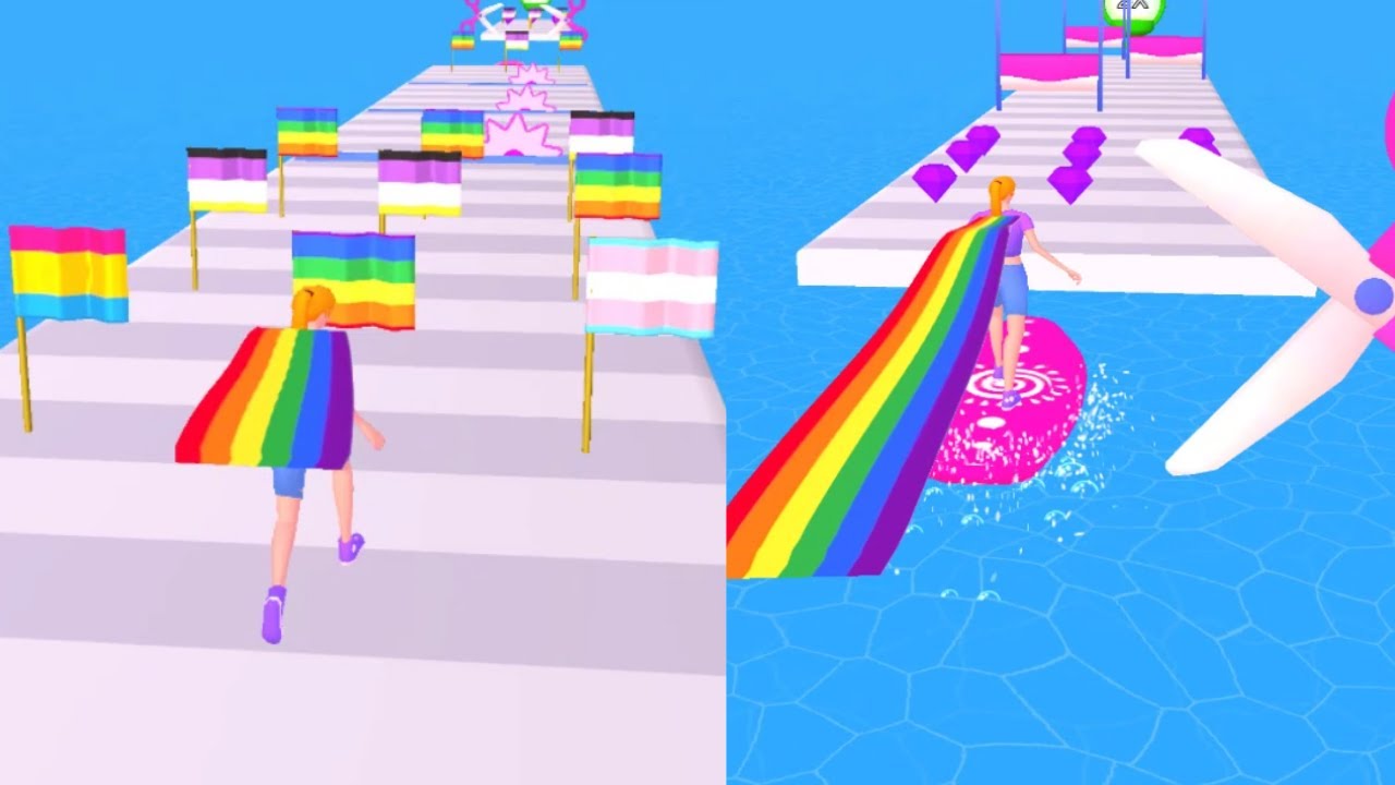 Flag Runner Gameplay (by Sky Games Studio) | Android, iOS