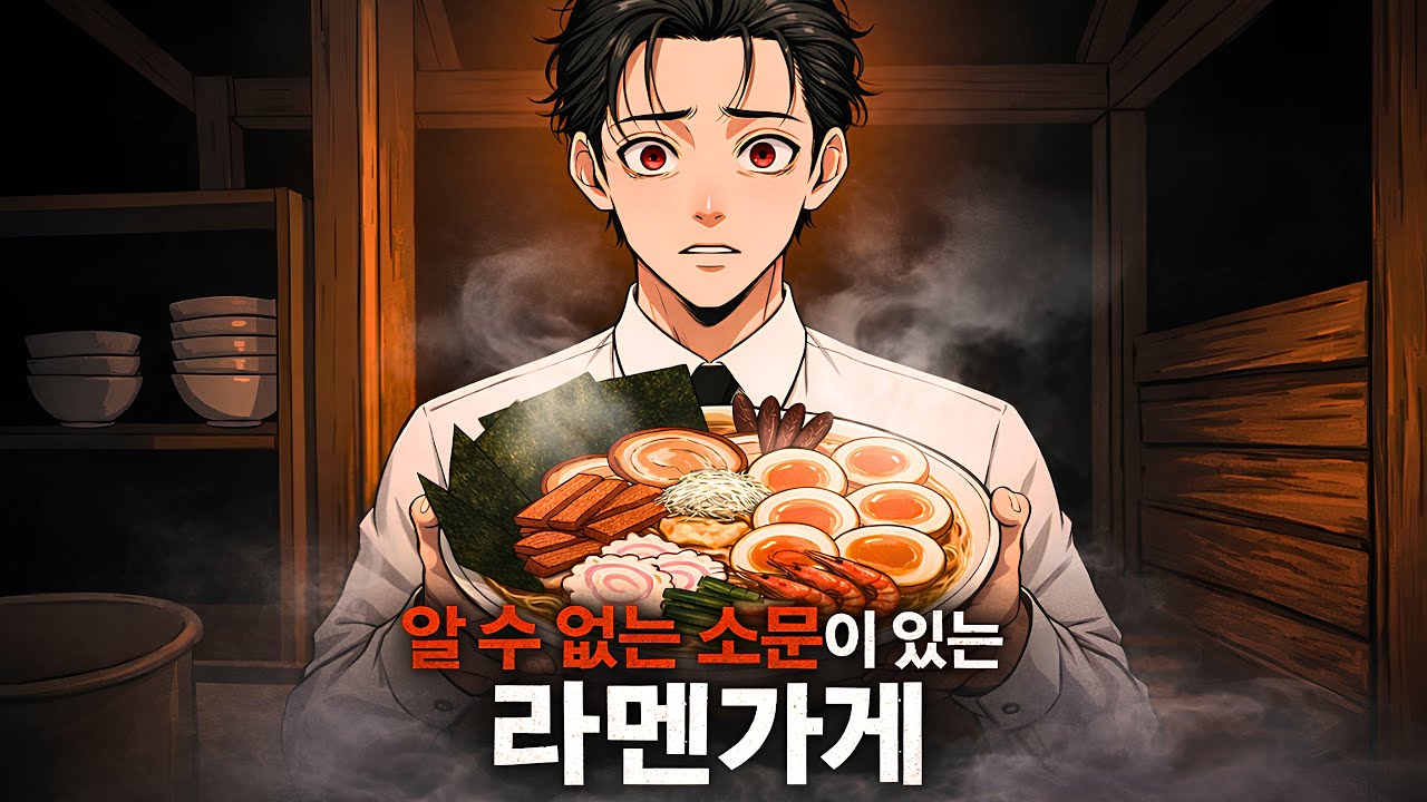 토핑 6개를 얹어 먹으면 행방불명되는 라멘 포장마차  [간장 라멘 포에버/醤油ラーメンFOREVER]