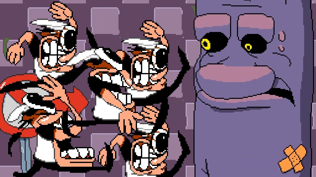 Pizza Tower, but Player Clones! [Pizza Tower mods Gameplay]