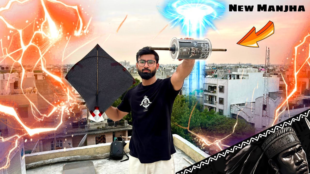 Tribal Force Manjha Testing | Kite Cutting Tricks