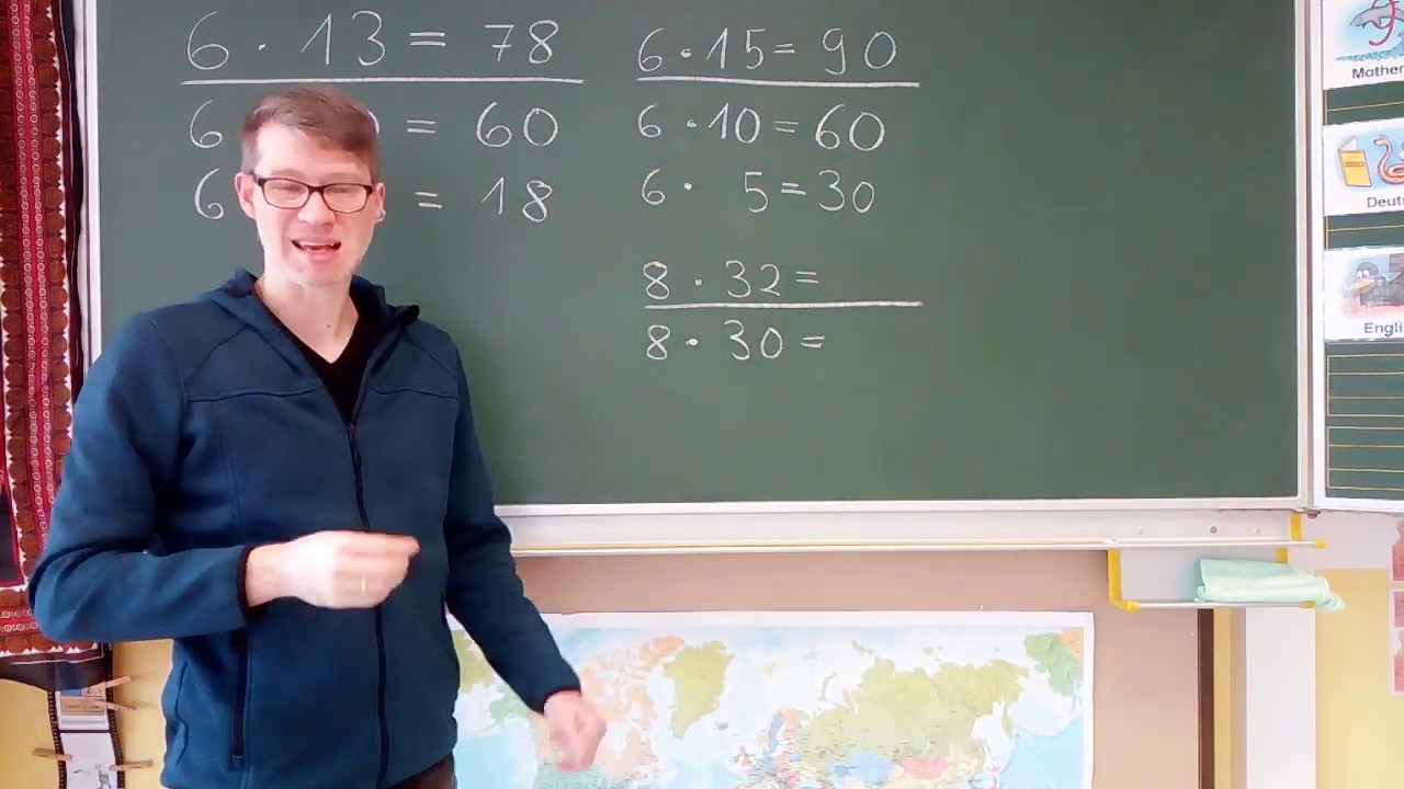 Klasse 3: Halbschriftliche Mulitplikation