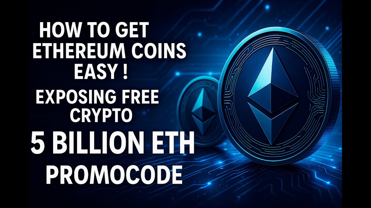 How to get ETHEREUM coins Easy ! Exposing FREE CRYPTO 5 BILLION ETH PROMOCODE
