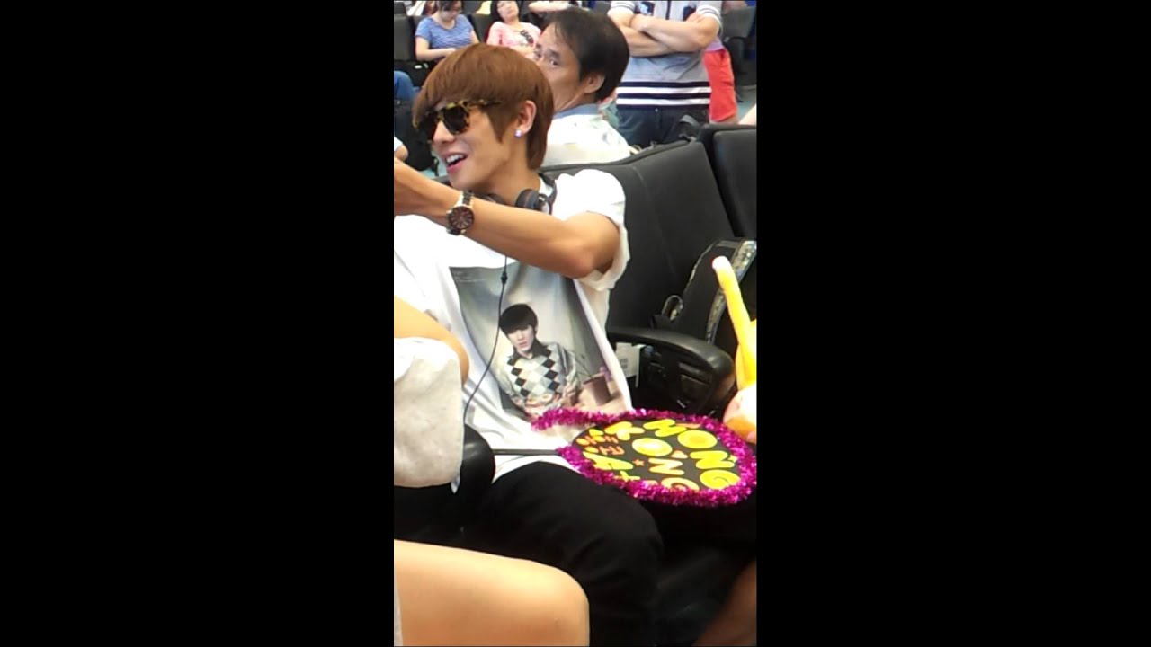 MBLAQ Lee joon 2012/8/19 taipei airport