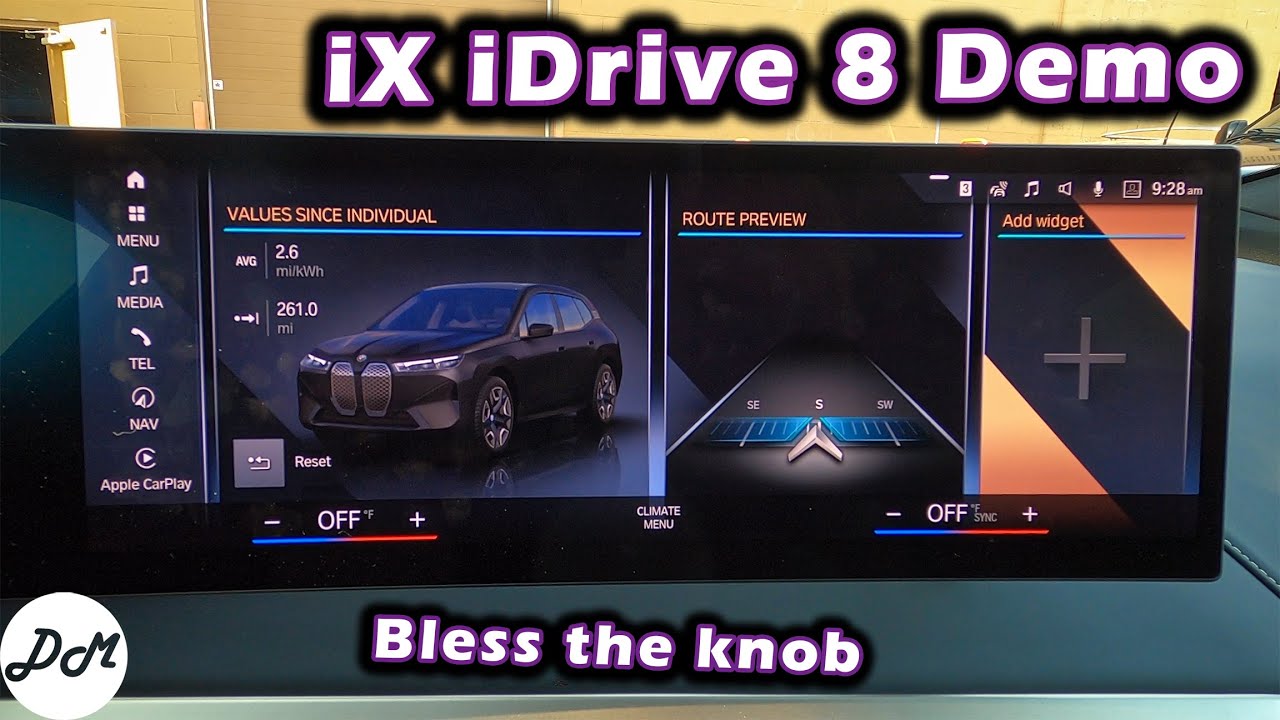 2023 BMW iX &ndash; iDrive 8 How to Use & Review