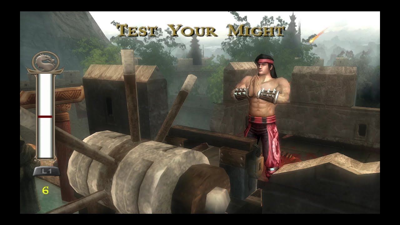 Mortal Kombat: Shaolin Monks — Лю Кан, сложный режим, часть 2 — геймплей