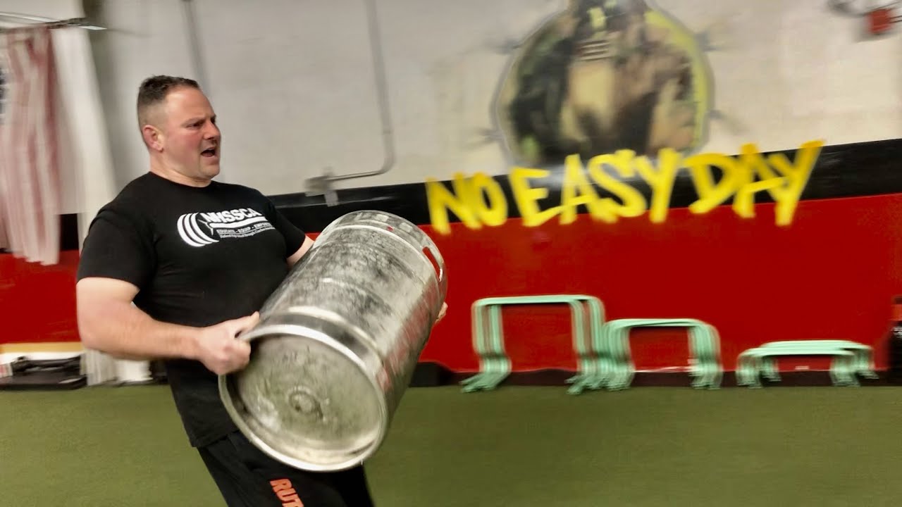 STRONGMAN TRAINING: Keg Carry Technique & Tips