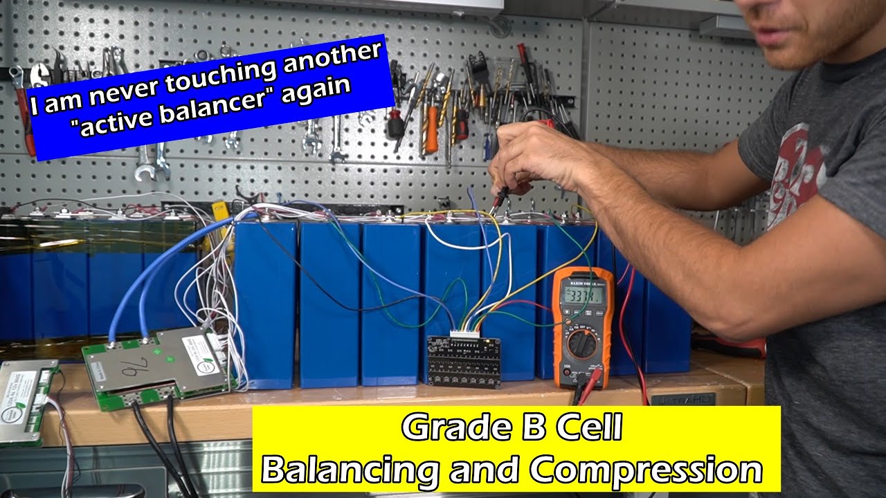 300Ah Grade B Bloated LiFePO4 Compression and why I hate 