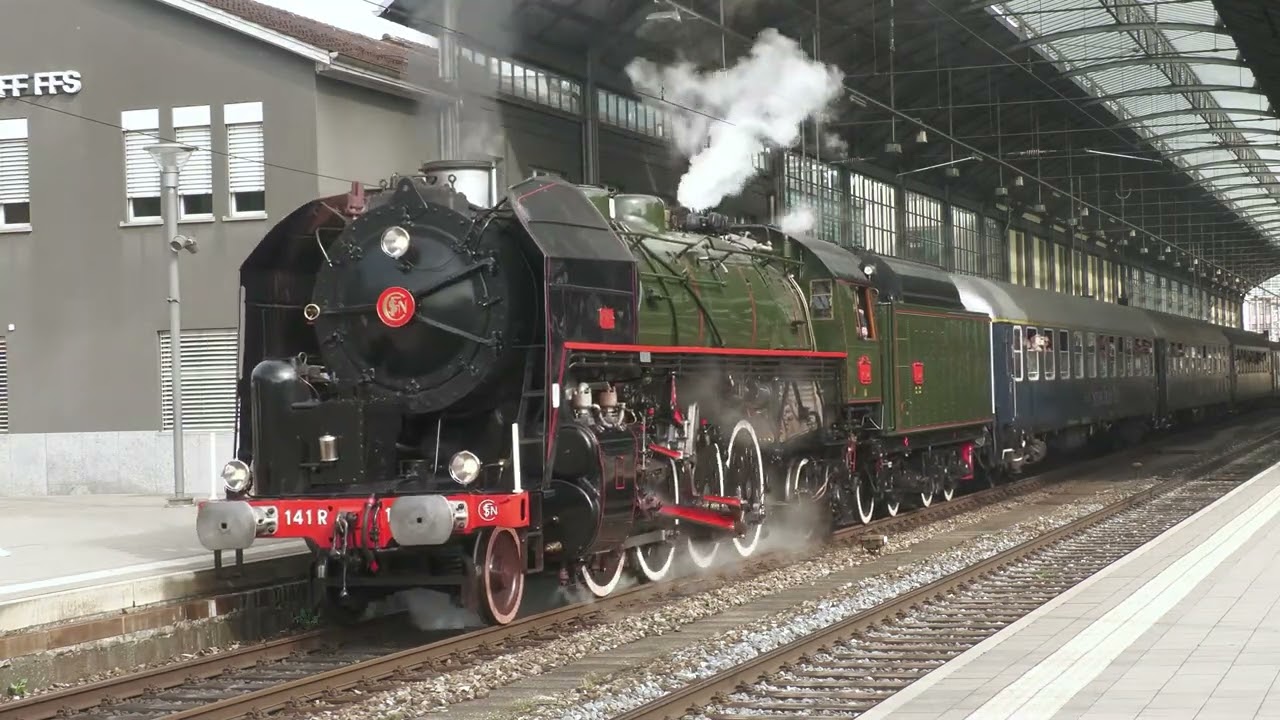 141R 1244 à Aarau & Olten et... une surprise !
