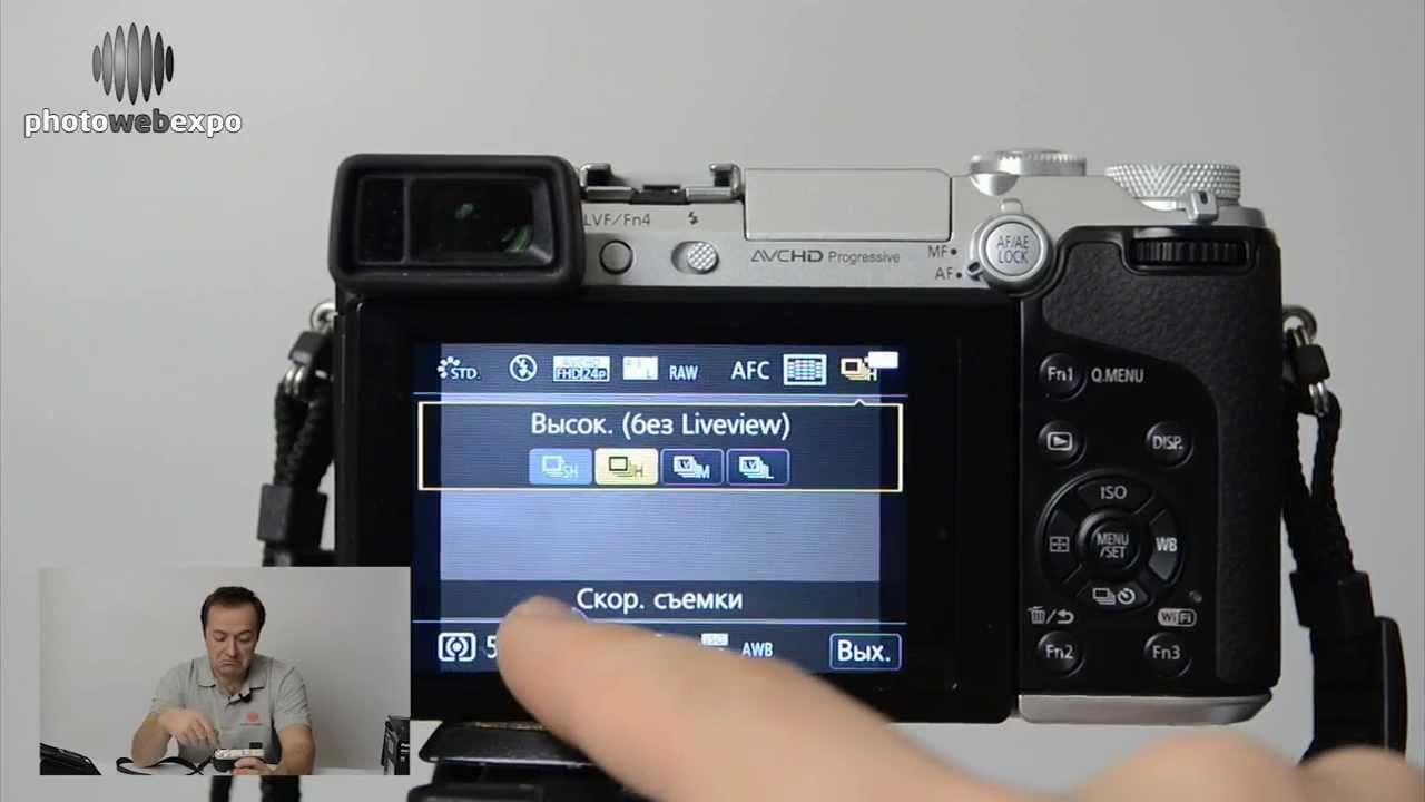 Panasonic GX-7. Видео тест