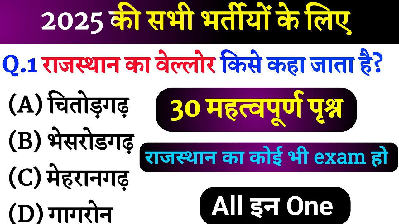 1# REET Model Paper 2025/Reet Rajasthan Gk 2025/Reet important Question 2025/Gk 2025 Reet 2025