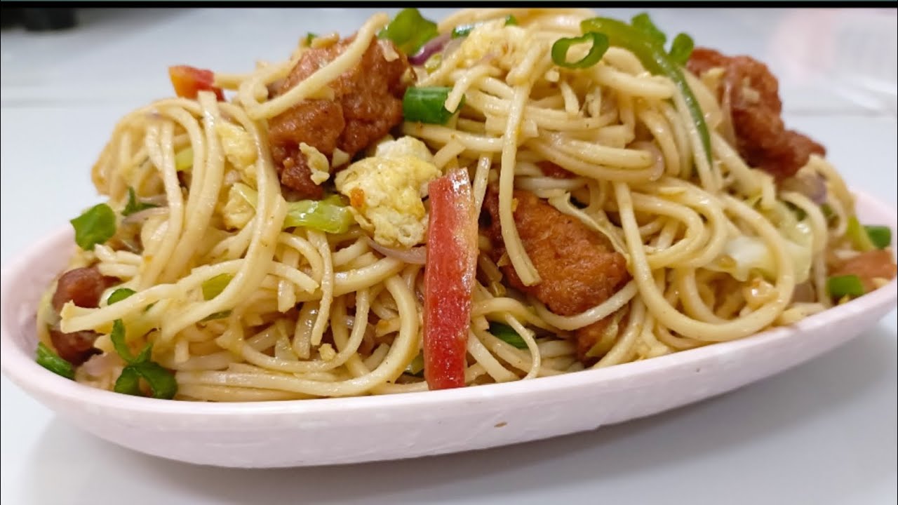 Chicken Noodles 🍜😋 Recipe Chicken Fried NoodlesEasy Recipe|चिकन नूडल्स रेसिपी |