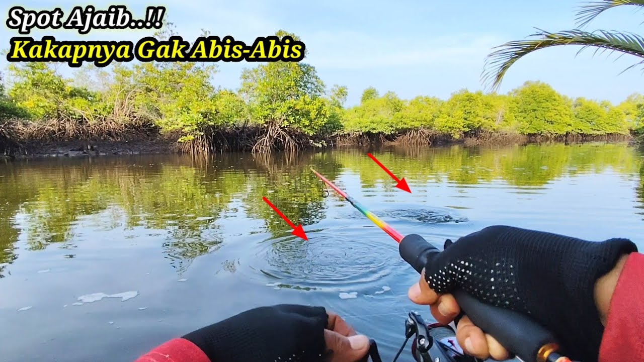 Asli Ganas..!! Mancing Di Spot Kakap Kembar Dapat Kejutan Kakap Lagi