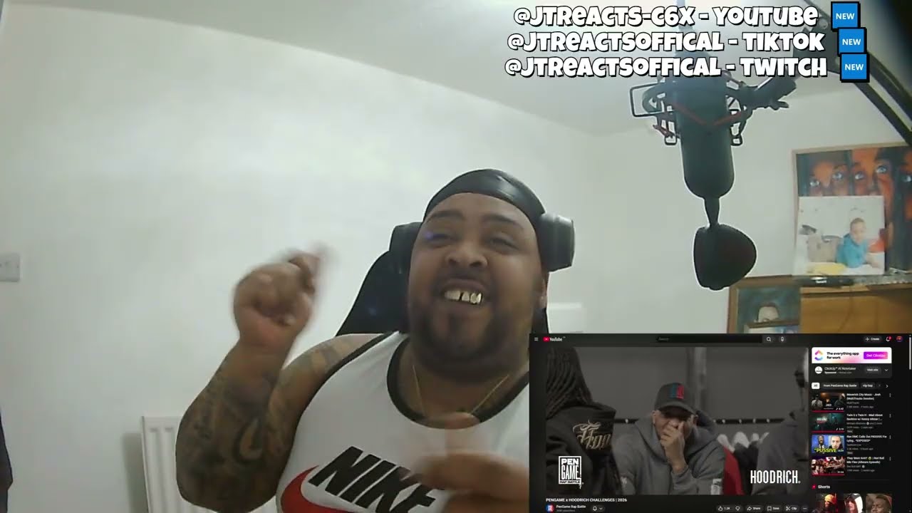 WHO ARE THESE MC'S!?!? -PENGAME x HOODRICH CHALLENGES | 2026 - REACTION WITH JT