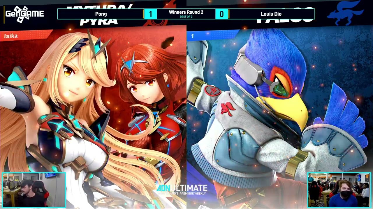 Pong (Pyra/Mythra) vs Louis Dio (Falco) | AON Ultimate #132 Winners Round 2