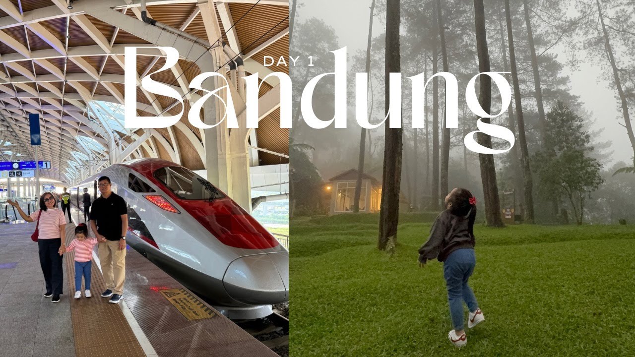 FAMILY STAYCATION | BANDUNG DAY 1 | WHOOSH, DUSUN BAMBU, ORCHID FOREST CIKOLE, QUALITY TIME