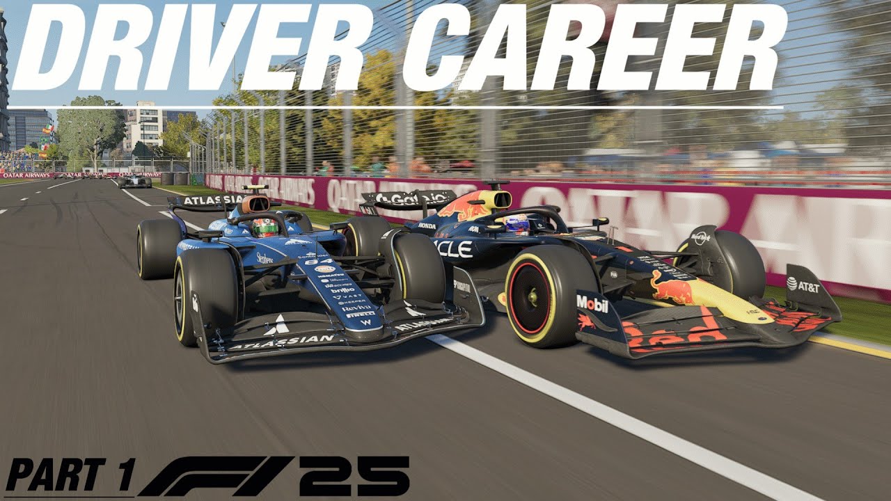 F1 25 Driver Career Part 1: DRAMA in My FIRST RACE!