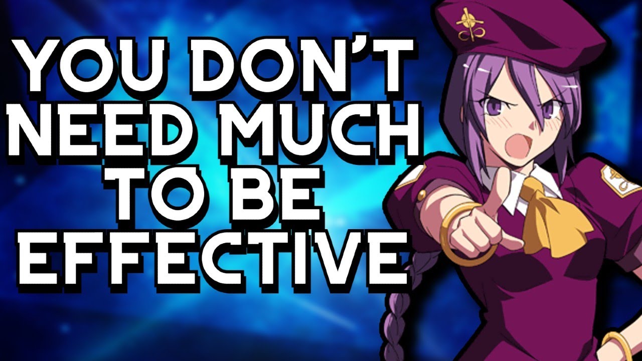 You Don't Need Much To Be Effective In Fighting Games