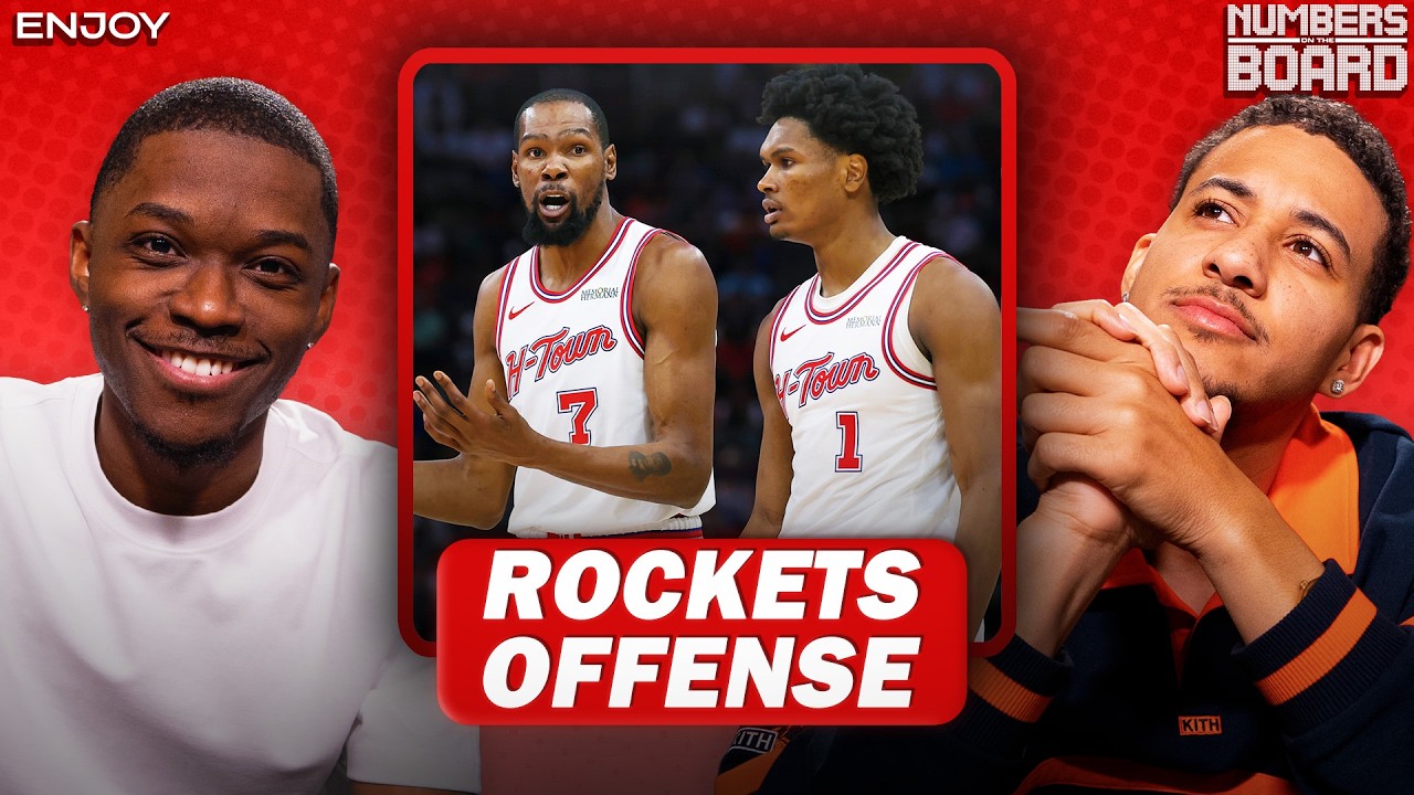 Houston Rockets offense has clear weaknesses ahead of playoffs | Numbers on the Board | NBA on NBC