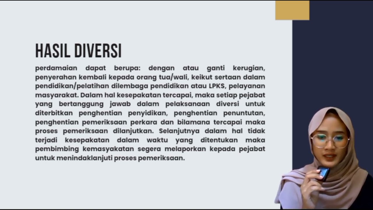 MENGENAL SISTEM PERADILAN ANAK
