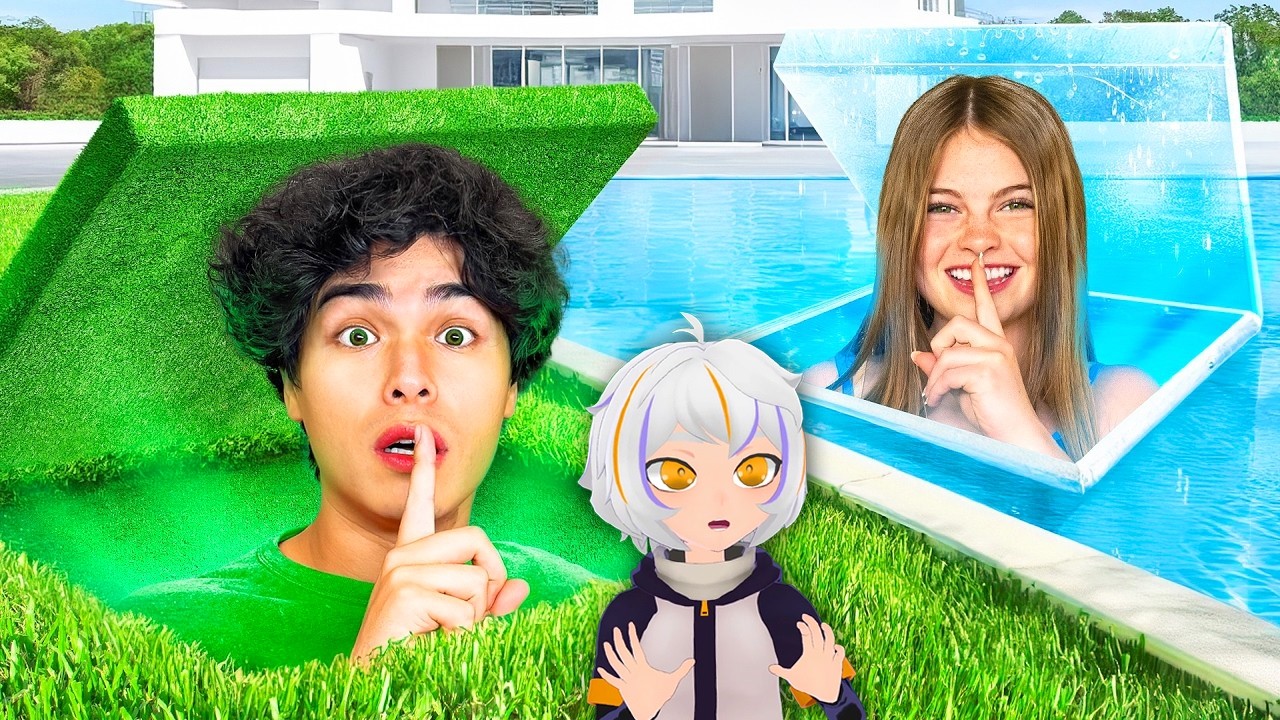 ¡Construí 4 habitaciones SECRETAS en UN SOLO COLOR! | ChuyMine REACCIONA a Stokes Twins