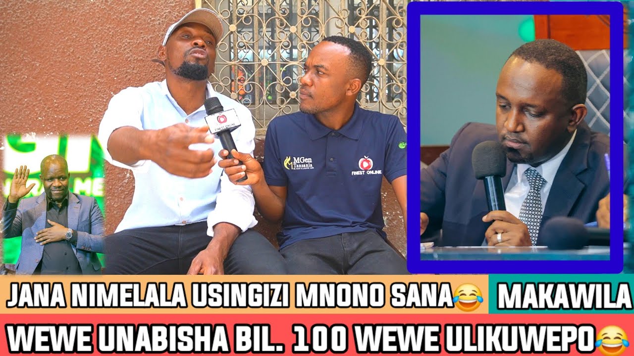 MAKAWILA| UNAEBISHA BIL. 100 WEWE ULIKUWEPO? JANA HERSI KANIFURAHISHA KUHUSU KIMATAIFA NIMELALA SAFI