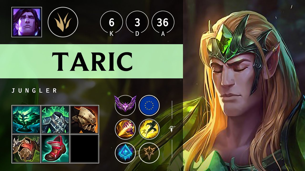 Taric Jungle vs Xin Zhao: Healing Master - EUW Master Patch 14.20