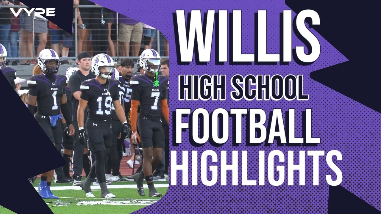 VYPE Highlights | Willis Wildkats vs The Woodlands Football Highlights