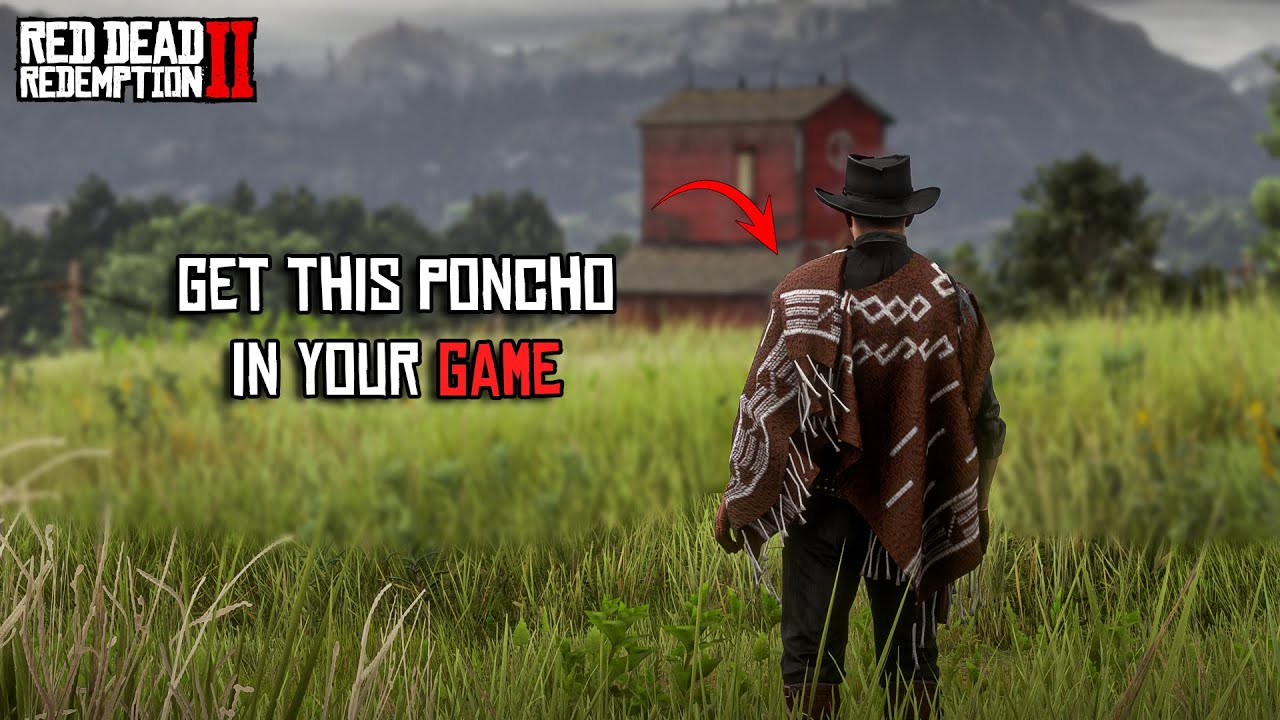 How to get Poncho In RDR2 | Step By Step Installation guide | RDR2 Mods