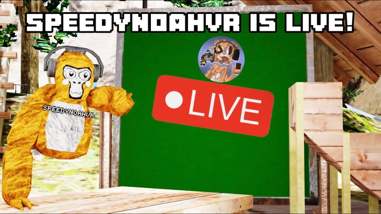 🔴Live playing minigames!!!🔴 #gorillatag#gtag#vr#cool#gtaglive#live