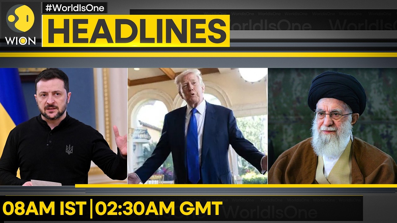 Trump: Khamenei Should be Very Worried | Zelensky: 55,000 Ukrainian Soldiers Killed | WION HEADLINES