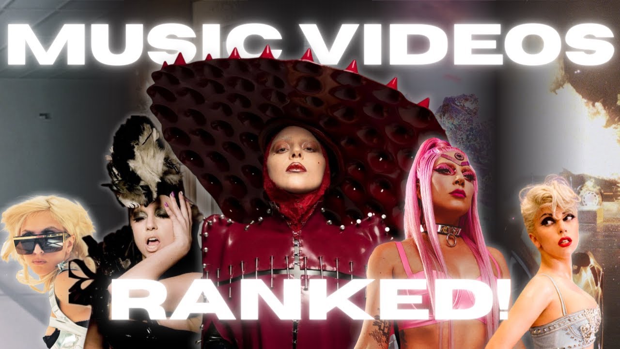 Lady Gaga - Ranking EVERY Music Video! (2025)