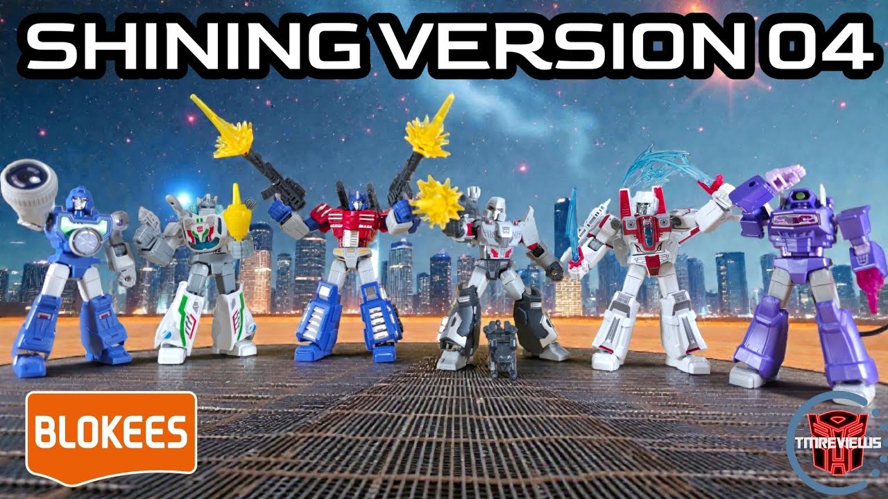 @Blokees Transformers Shining Version 04 Spark of Deception Model Kits