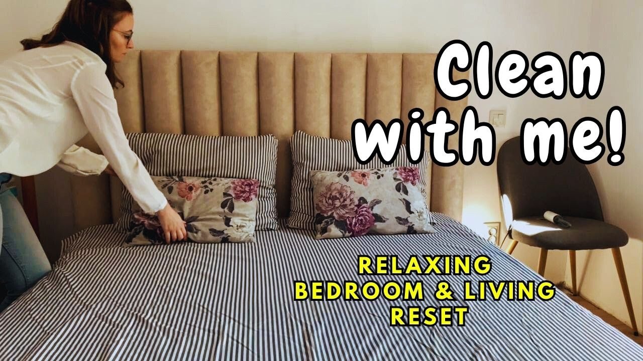 Fa curat cu mine! | Curatenie relaxanta | Resetare dormitor și living | Anca Deaj