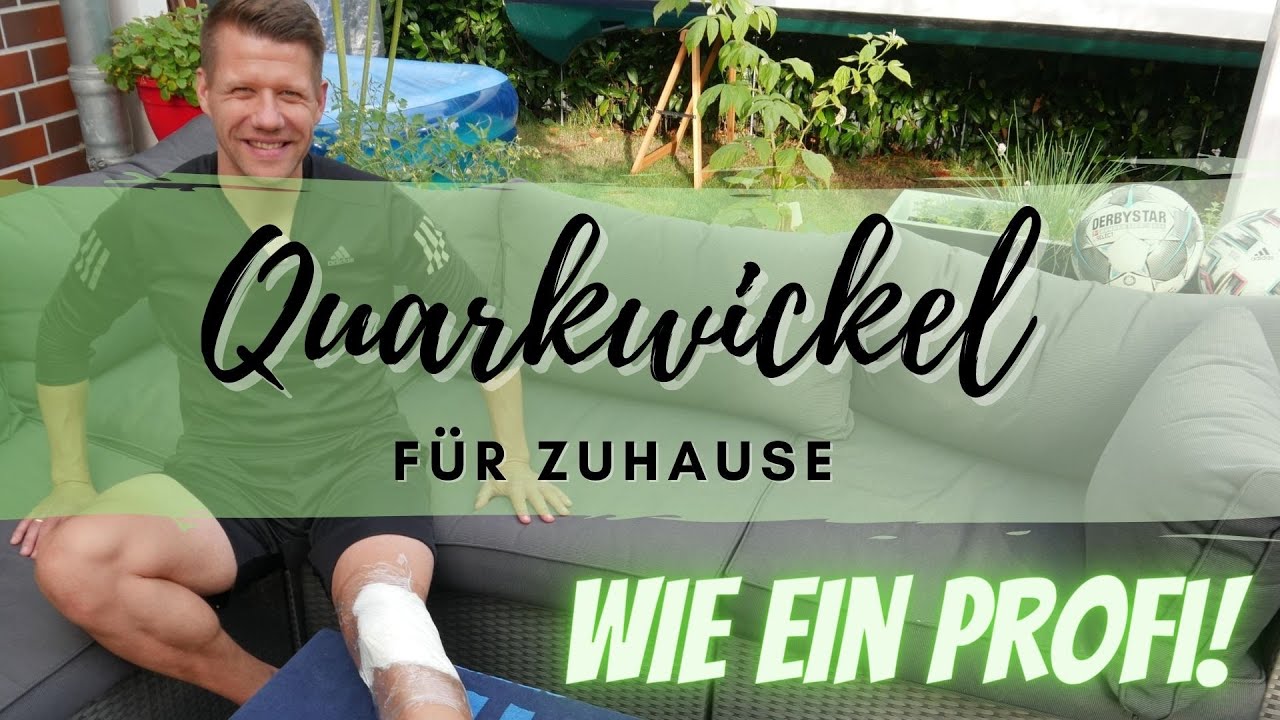 Quarkwickel am Knie - erklärt von Patrick Ittrich. Effektives Hausmittel bei Schwellung & Schmerzen
