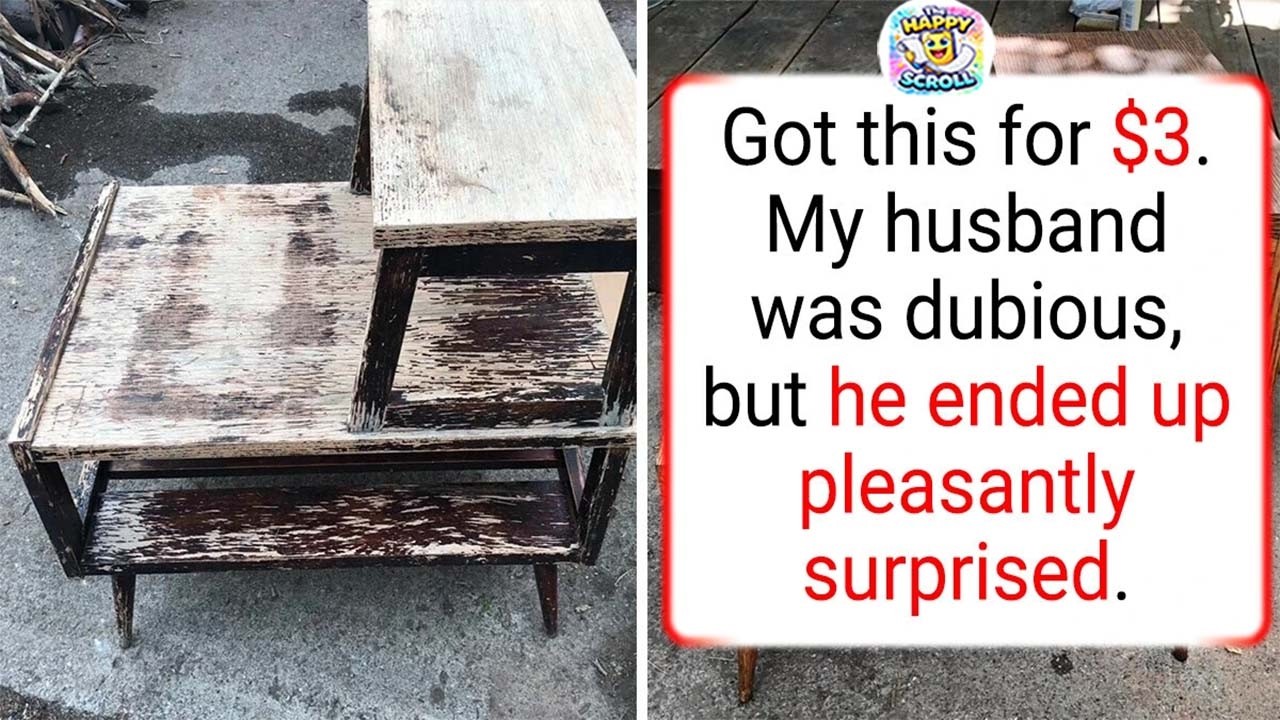 People Who Turned Second-Hand Treasures Into Stunning Home Pieces