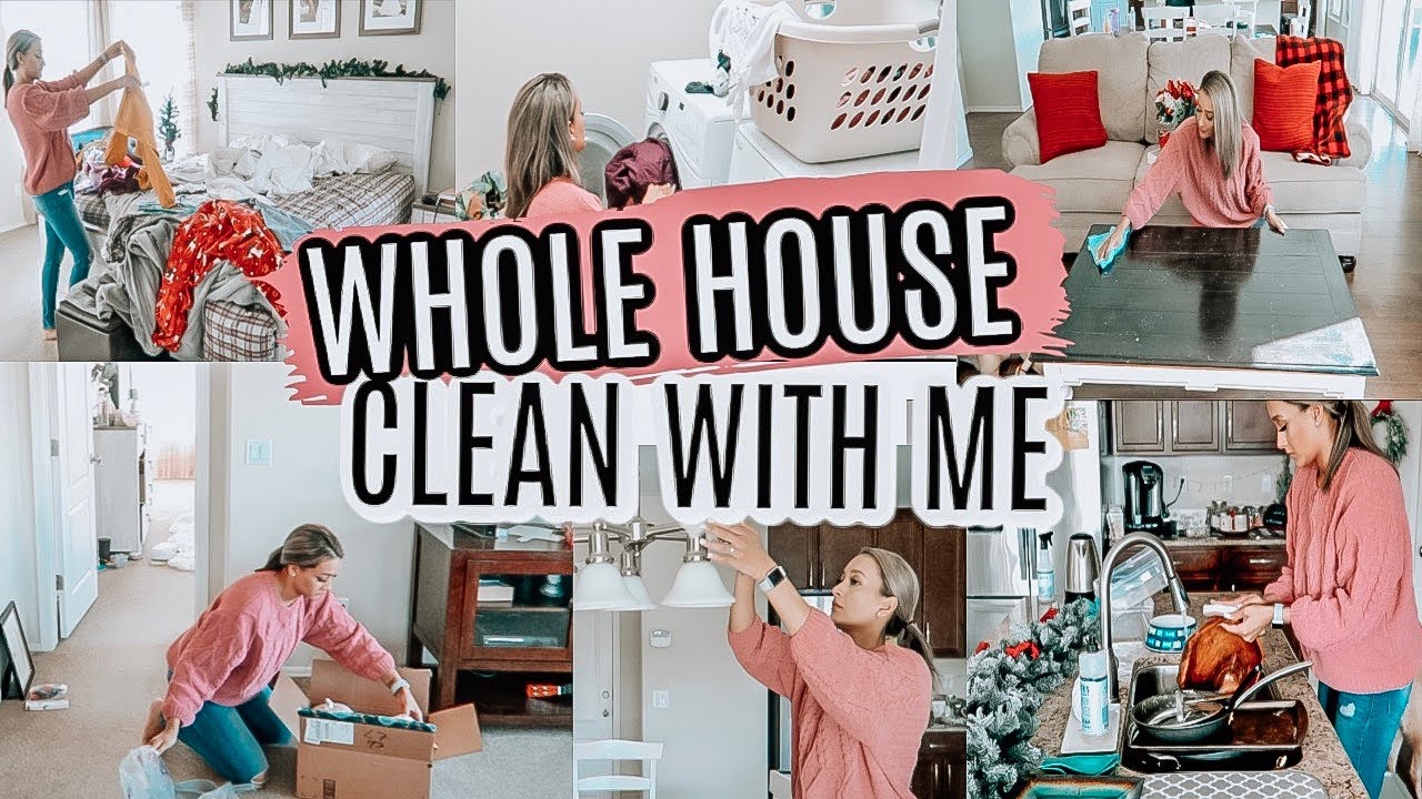 WHOLE HOUSE CLEANING MOTIVATION | EXTREME CLEAN WITH ME 2019