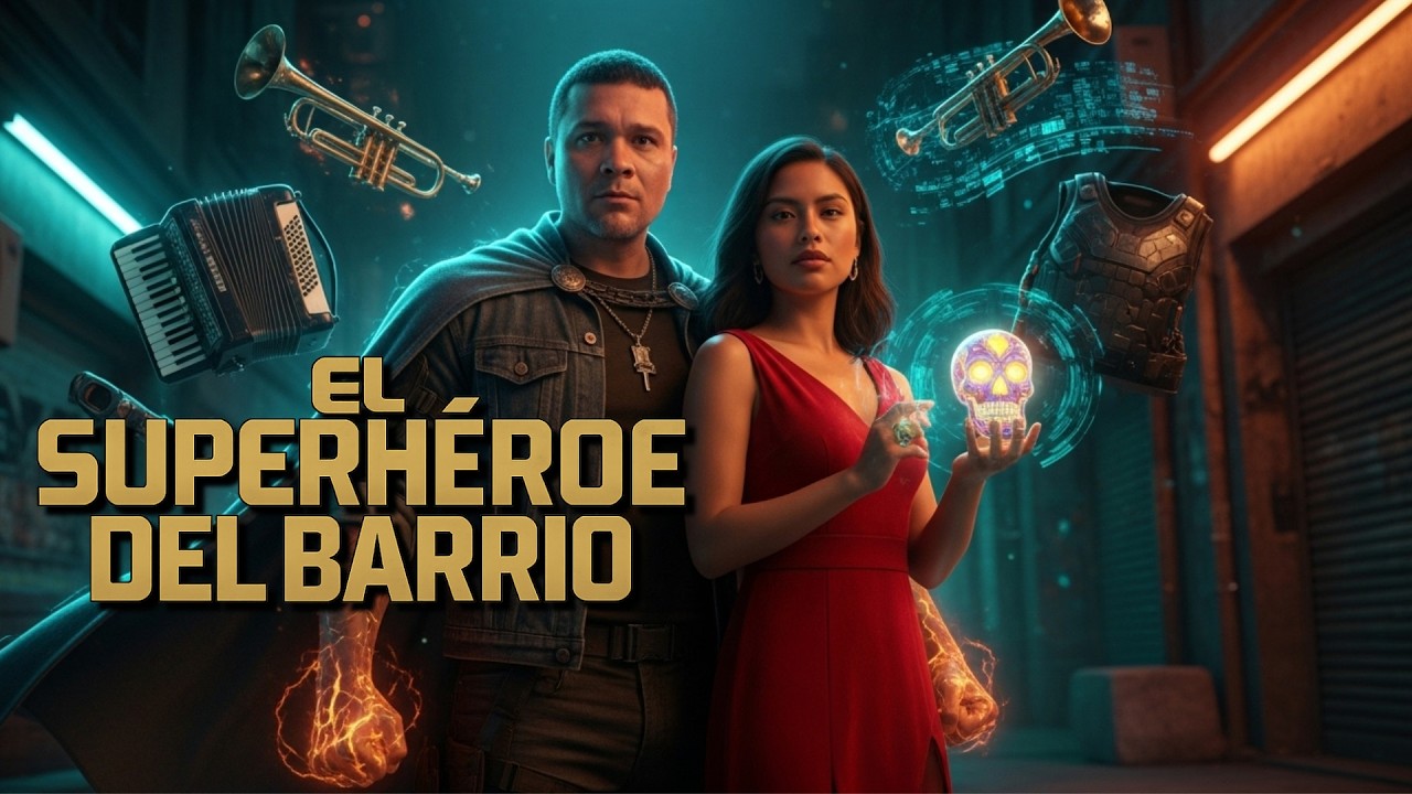 EL SUPERHÉROE DEL BARRIO VALLENATO - RAP - BELICO (VIDEO OFICIAL)
