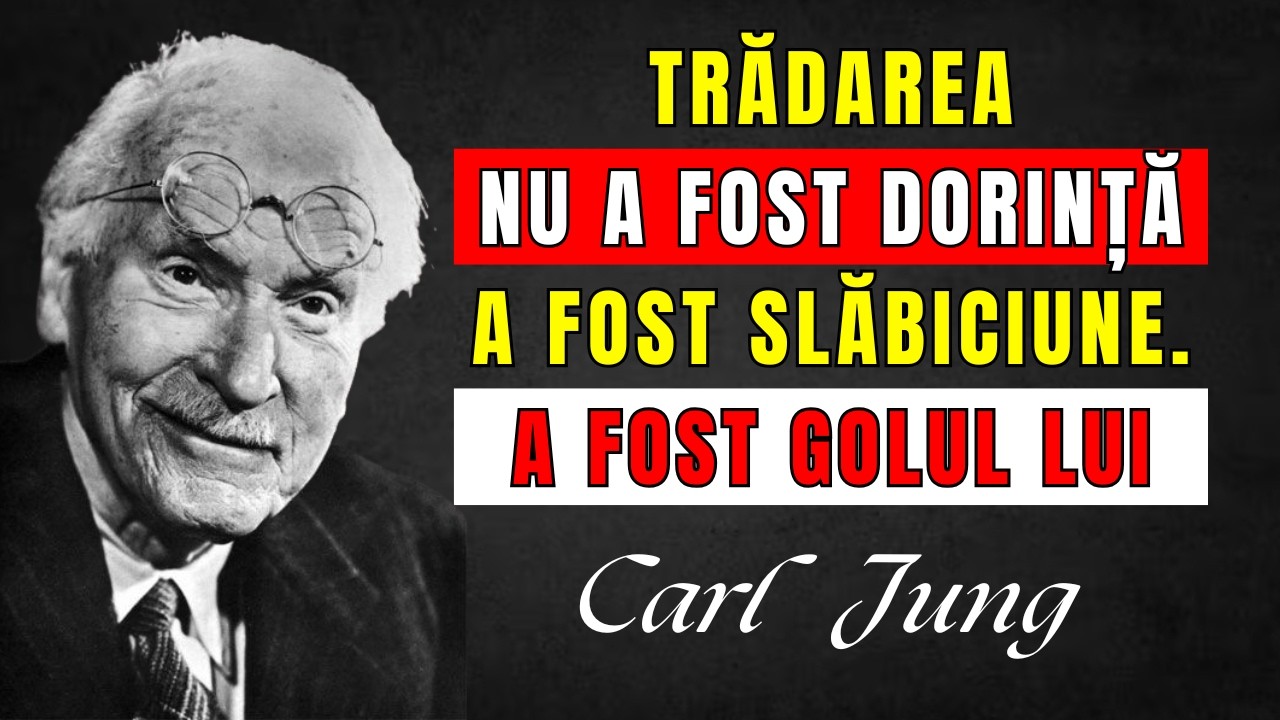 Acest bărbat te-a trădat... dar nu poți imagina motivul | Carl Jung